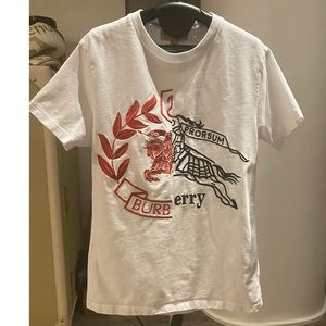 Burberry Contrast Crest T-shirt